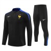 Chaqueta De Entrenamiento Trajes Francia 2024-25 Negra - Hombre